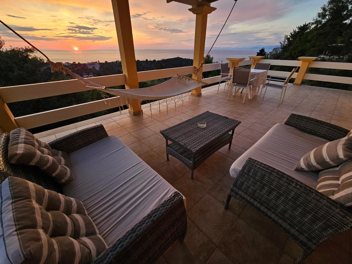 Valerian Villa Áyios Nikítas Esterno foto